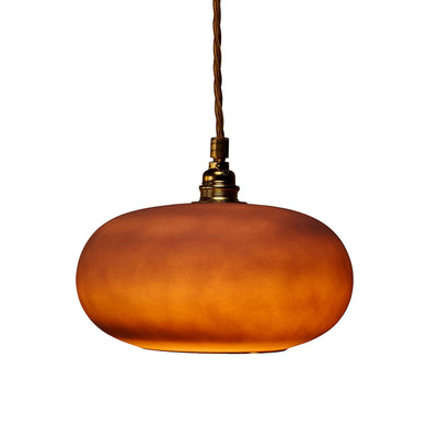 Sanded Horizon 21 Pendant Gold Suspension