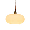 Sanded Horizon 21 Pendant Gold Suspension