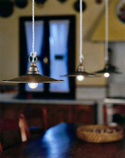 Cantina Bistro Iron Pendant