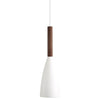 Pure 10 White Wood Pendant