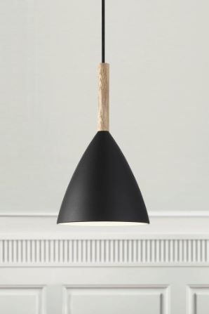 Pure 20 Black Wood Pendant