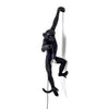 Hanging Left Black Monkey Lamp