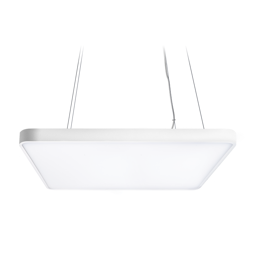 Akira Square White 3000K Suspended Ceiling Light