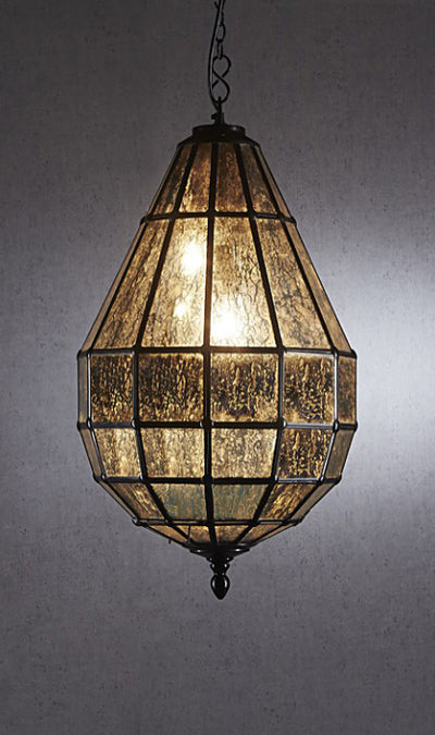 Arthur Glass Pendant Lamp in Black