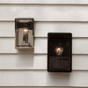 Homefield 160 Matt Black Wall Light