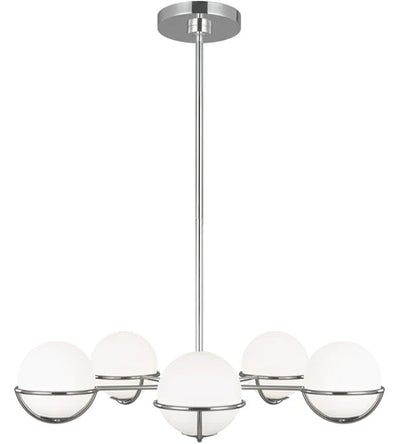 5 light deals chandelier brushed nickel