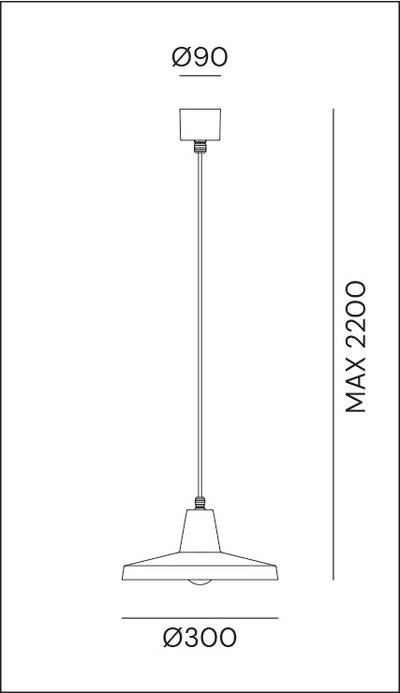 Officina Industrial Iron Pendant