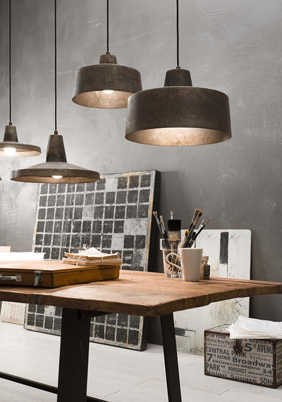 Officina Industrial Iron Pendant