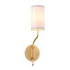 Juniper Textured Gold Leaf Wall Light