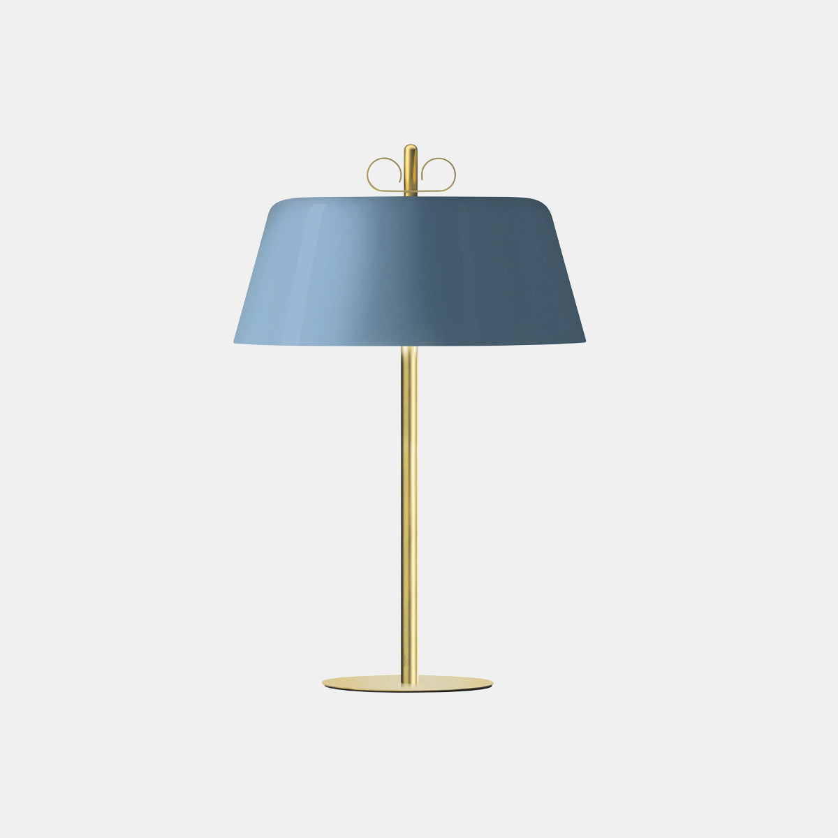 Bon Ton 40 Light Blue Table Lamp