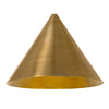 Cone Brass Pendant