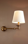 Roma Brass Swing Arm Sconce