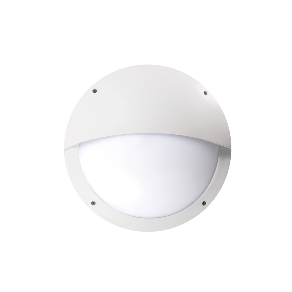 Iris Medium White Wall Light - Lighting Affairs