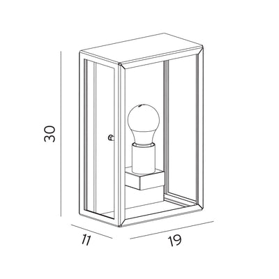 Lofoten Flush Wall Light