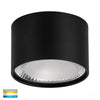 Nella Black 12W Surface Mounted LED Downlight