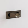 Digit LED Bronze Wall Light