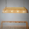 Arrow Antique Brass Long Ceiling Pendant