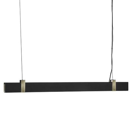 Lilt Black Linear Pendant